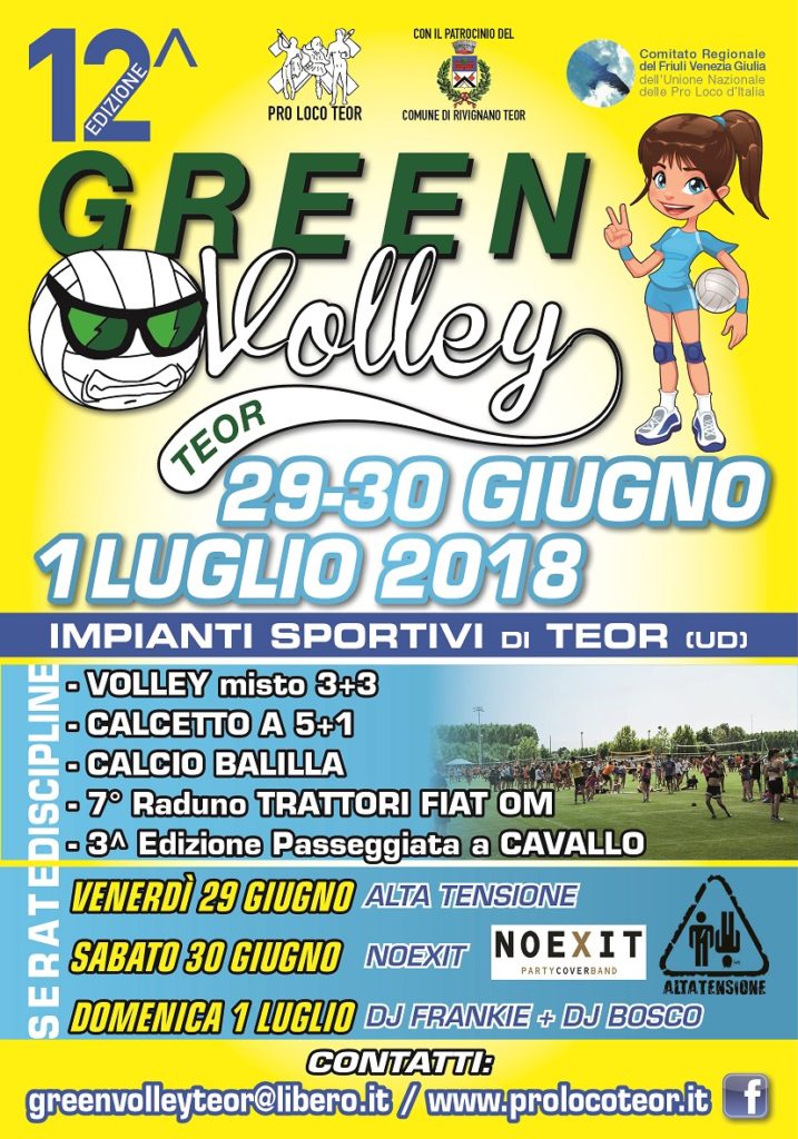 GREEN VOLLEY 2018_volantino _FRONTE_DEF